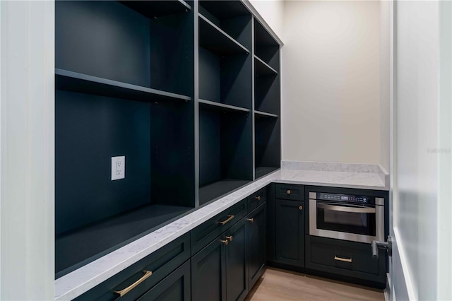 mudroom featuring light wood-type flooring