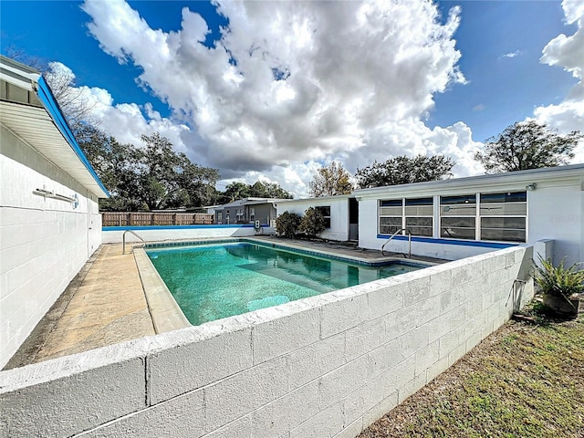 view of pool