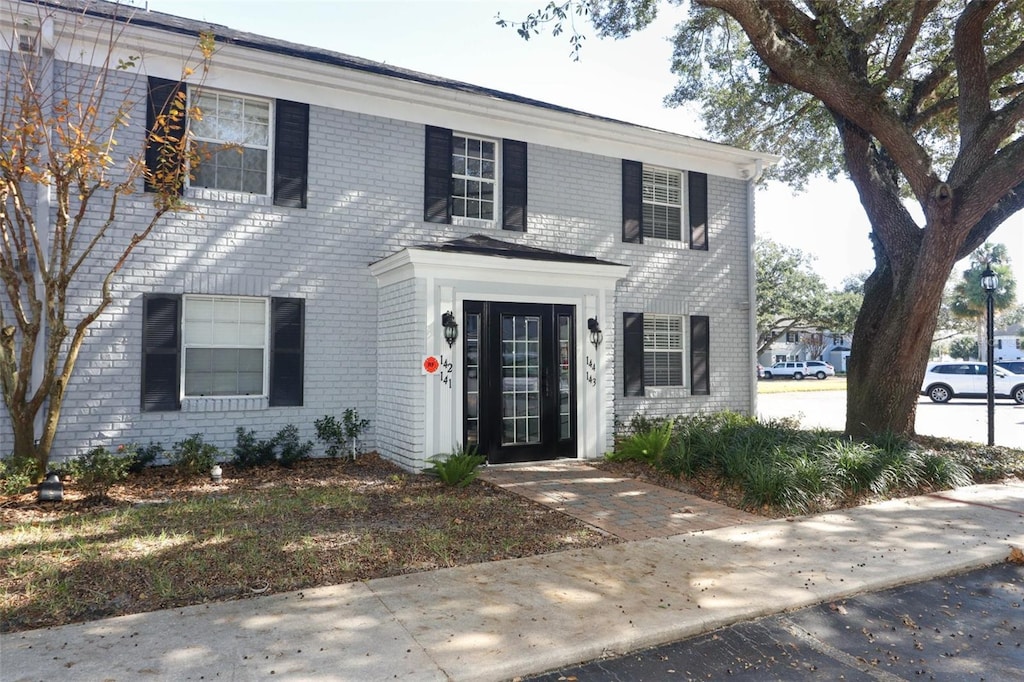 view of colonial-style house