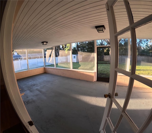 1859 Lake Hill Cir, Orlando, FL 32818 - unfurnished sunroom featuring healthy amount of natural light