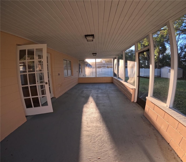 1859 Lake Hill Cir, Orlando, FL 32818 - unfurnished sunroom with plenty of natural light