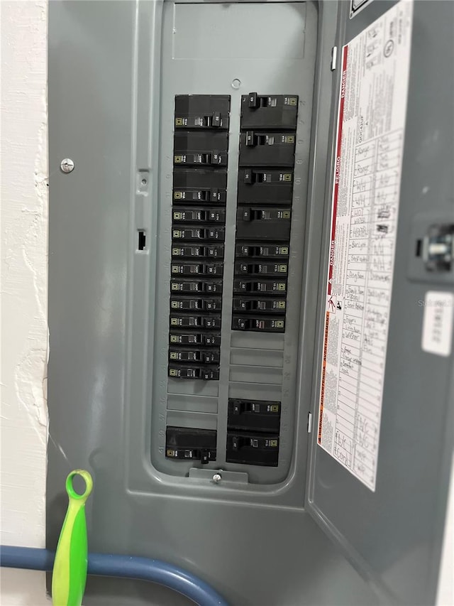 utilities with electric panel