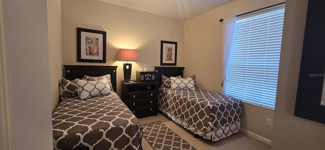 bedroom featuring carpet floors