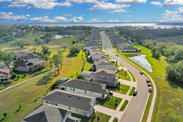 10157 Spring Lake Dr, Clermont, FL 34711 - aerial view of residential area with a large body of water
