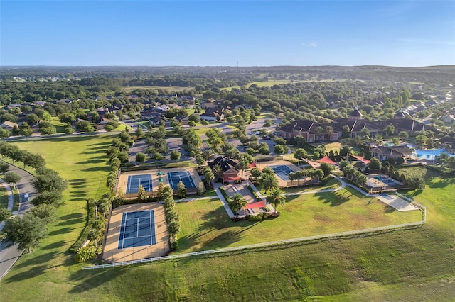 birds eye view of property featuring a residential view