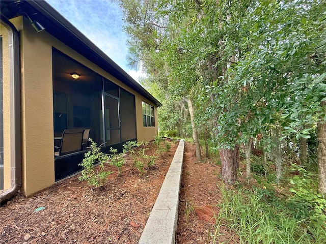 513 San Sebastian Ct, Davenport, FL 33837 - view of yard with a sunroom