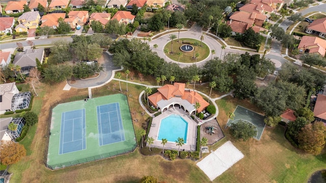 11410 Rapallo Ln, Windermere, FL 34786 - aerial view of property and surrounding area featuring nearby suburban area