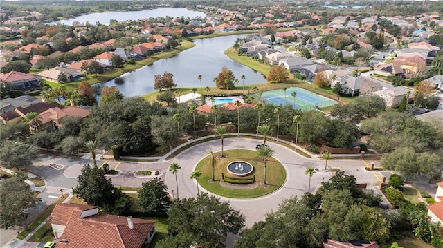 11410 Rapallo Ln, Windermere, FL 34786 - aerial view of property and surrounding area with nearby suburban area and a nearby body of water