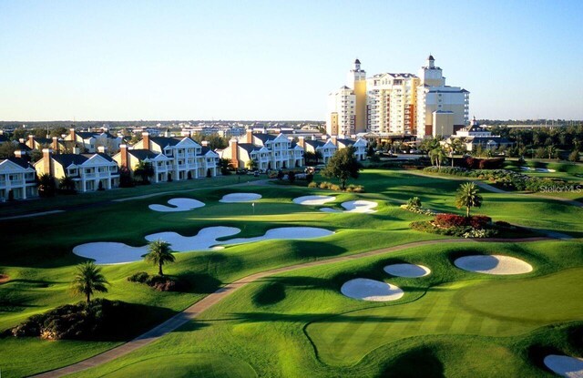 view of home's community with golf course view