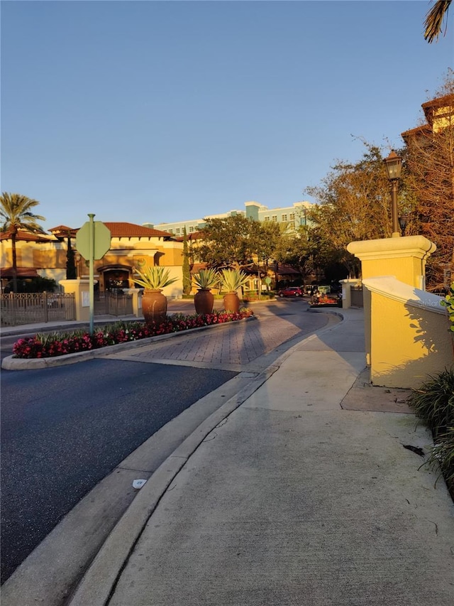 view of street