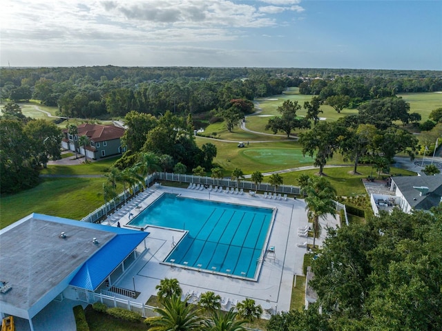 view of swimming pool