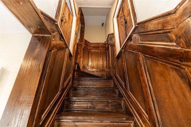 view of stairs