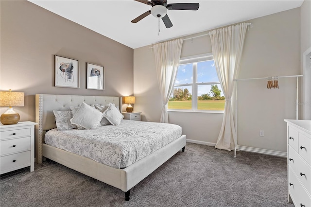 781 Ocean Course Ave Unit 601, Davenport, FL 33896 - carpeted bedroom featuring baseboards and ceiling fan