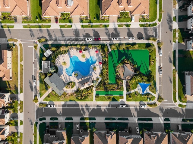 781 Ocean Course Ave Unit 601, Davenport, FL 33896 - aerial perspective of suburban area featuring a pool