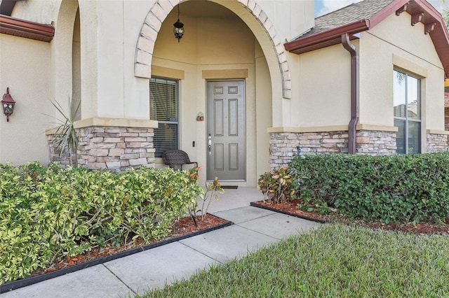 view of entrance to property