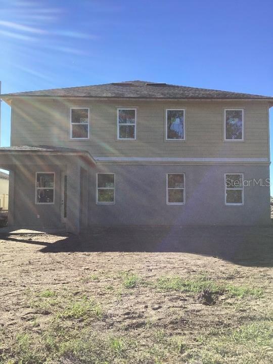 view of rear view of property