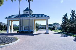 view of community with a gazebo