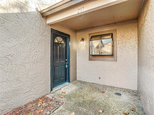 view of entrance to property