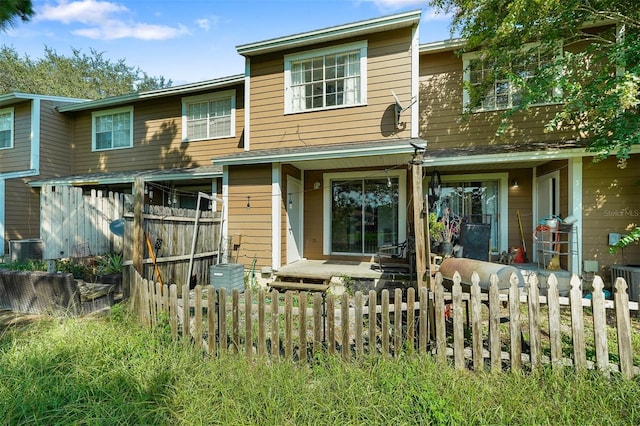 view of rear view of house