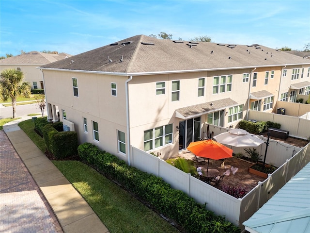 view of rear view of house