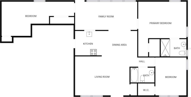 2448 S Daytona Ave, Flagler Beach, FL 32136 - view of home floor plan