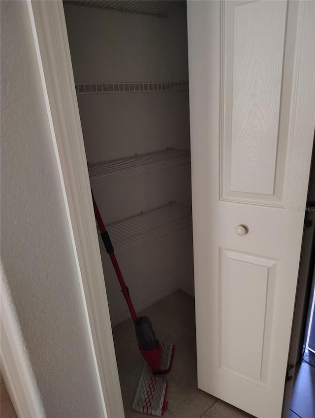 view of closet