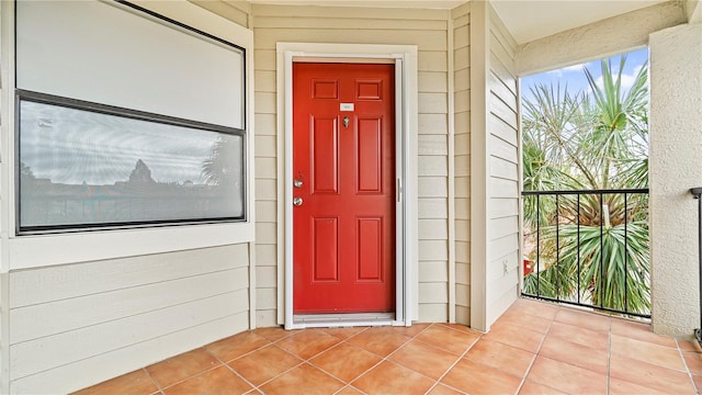 view of property entrance