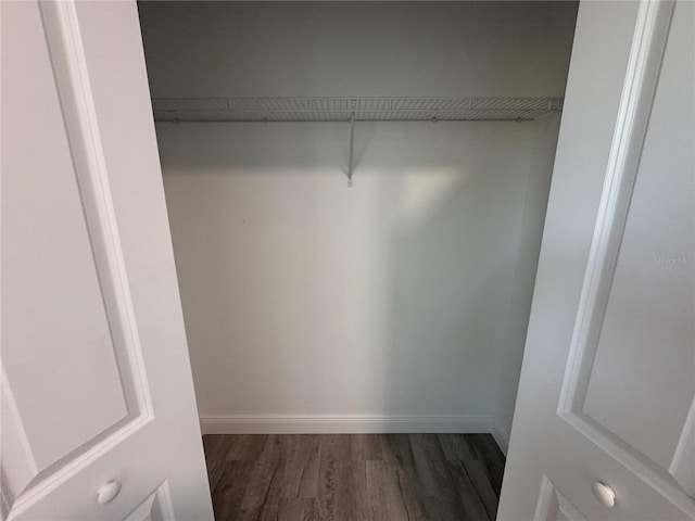 view of closet