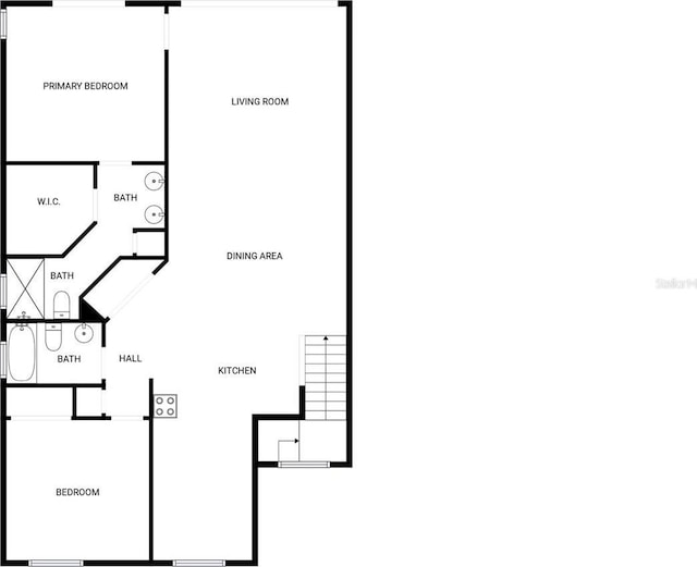 6629 Pineview Ter Unit 5-201, Bradenton, FL 34203 - view of room layout