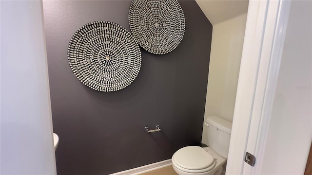 bathroom with toilet