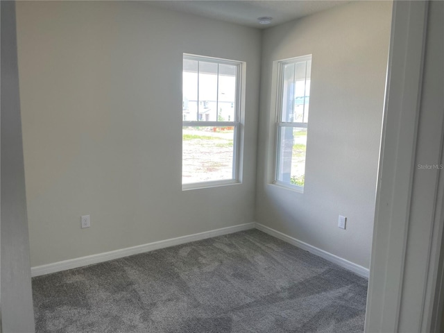 empty room featuring carpet