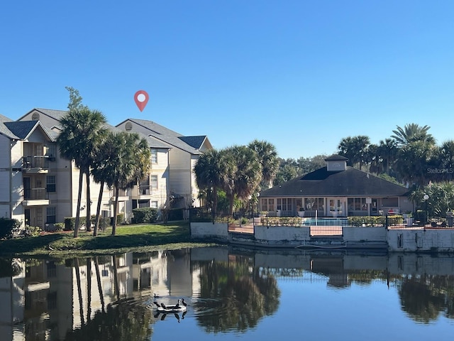 property view of water