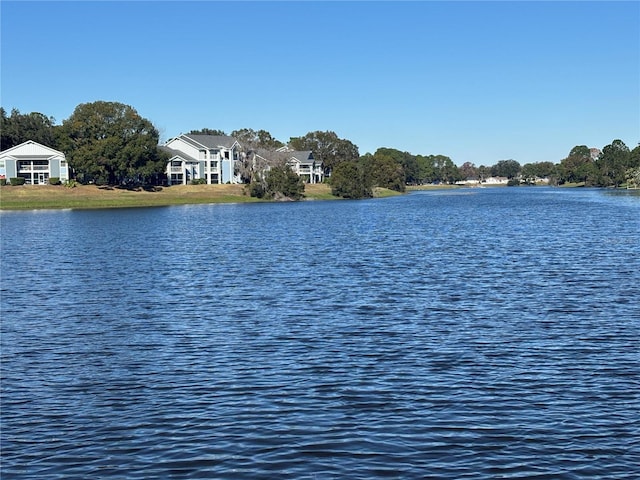 view of water feature