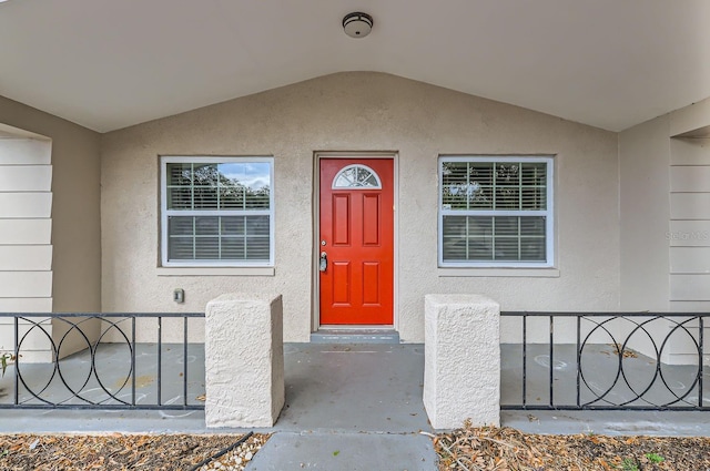 view of property entrance