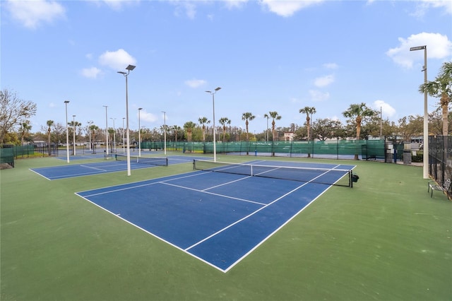 view of sport court with basketball court