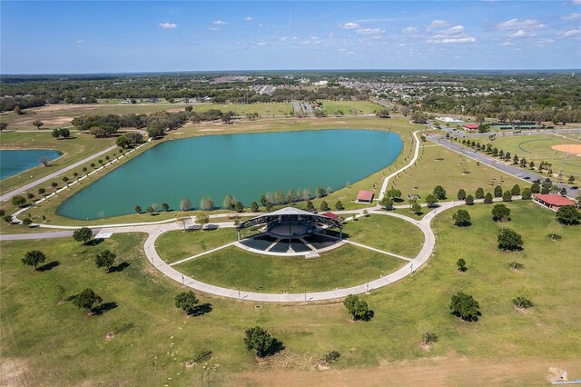 684 Bishop Bay Loop, Apopka, FL 32712 - bird's eye view of a large body of water