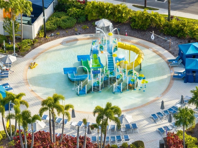 view of pool