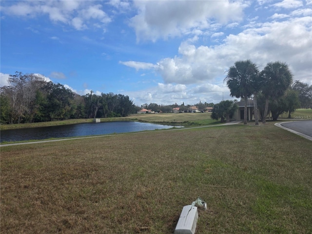 property view of water