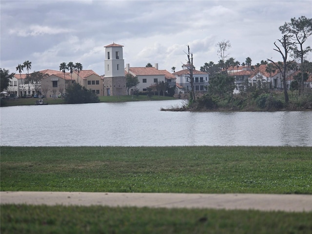 property view of water