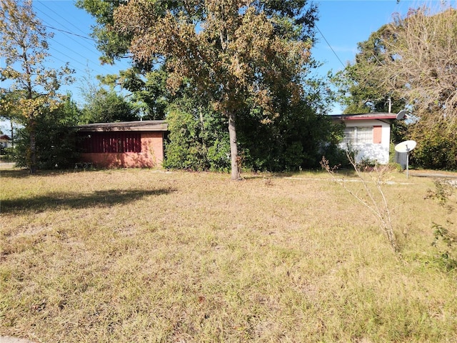 view of yard