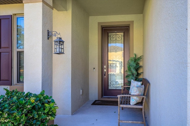 view of entrance to property