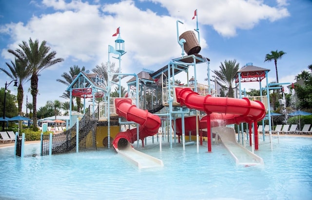 view of jungle gym