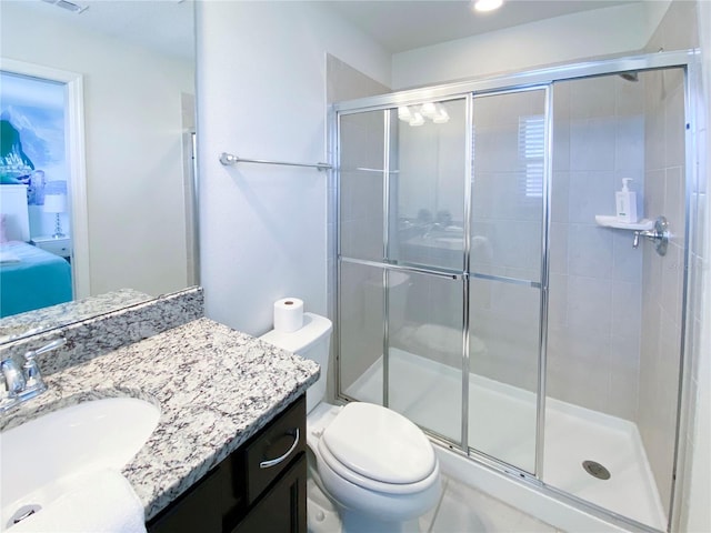 8956 Zurich Ln, Kissimmee, FL 34747 - ensuite bathroom with vanity and a shower stall