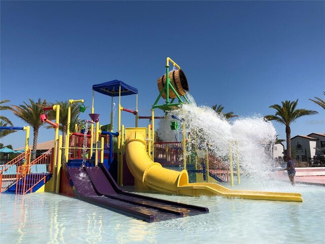 view of play area