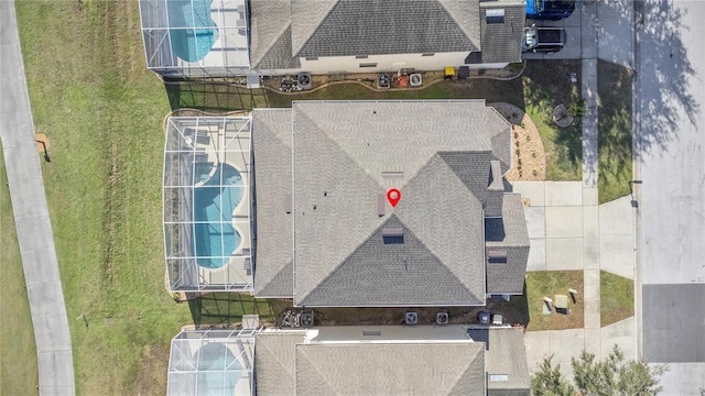 128 Higher Combe Dr, Davenport, FL 33897 - view from above of property with a pool area