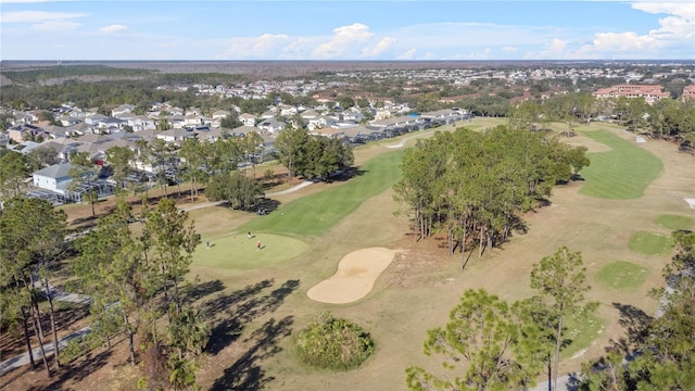 128 Higher Combe Dr, Davenport, FL 33897 - aerial view of property's location featuring a golf club and nearby suburban area
