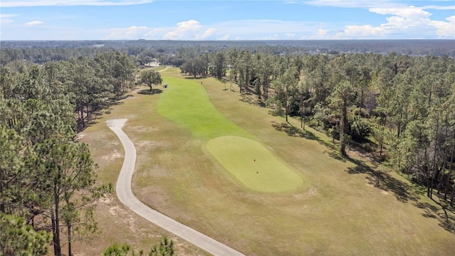 128 Higher Combe Dr, Davenport, FL 33897 - aerial view of a golf club and a forest