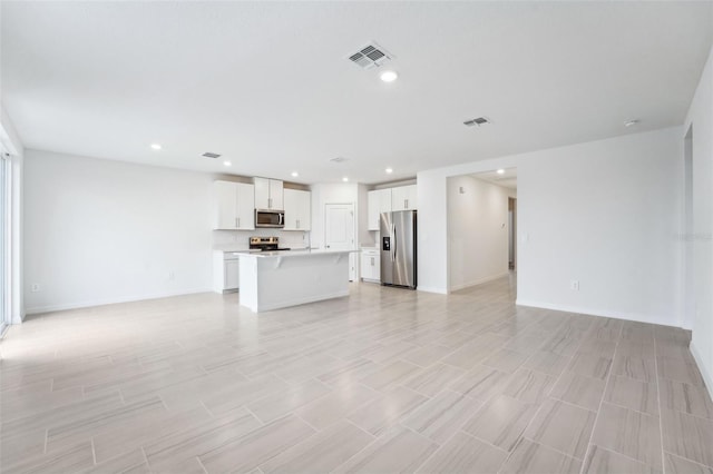 view of unfurnished living room