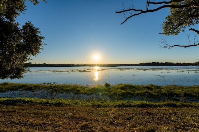 property view of water