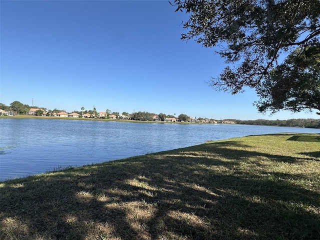 property view of water